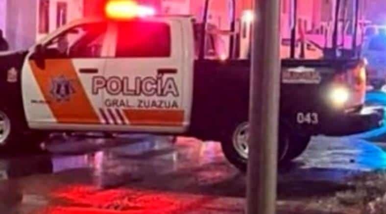 Balean a mujer policía en Zuazua