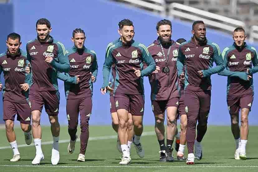 Ya entrena el Tri, pero con ausencias