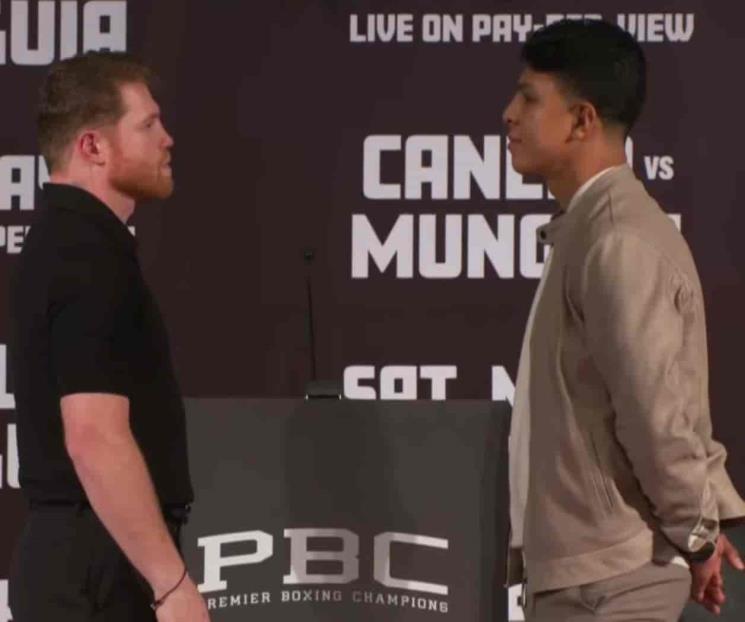 Tienen Canelo Álvarez y Jaime Munguía su primer cara a cara