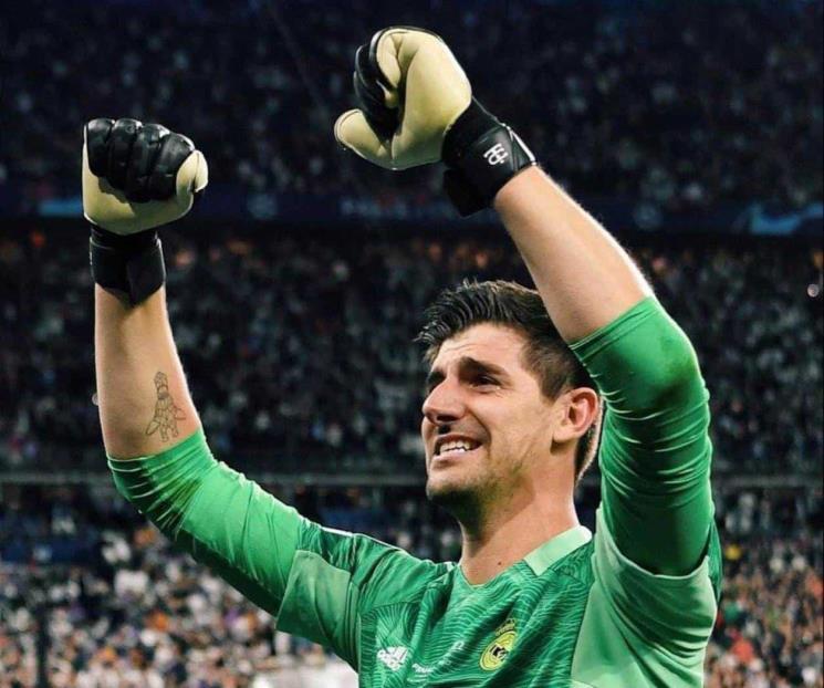 Pierde Real Madrid a Courtois para los Cuartos de la Champions