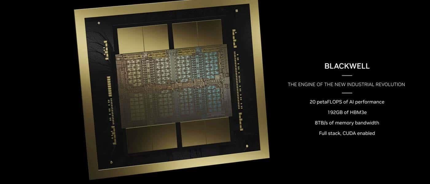 NVIDIA Blackwell promete hasta 20 PFLOPS en IA