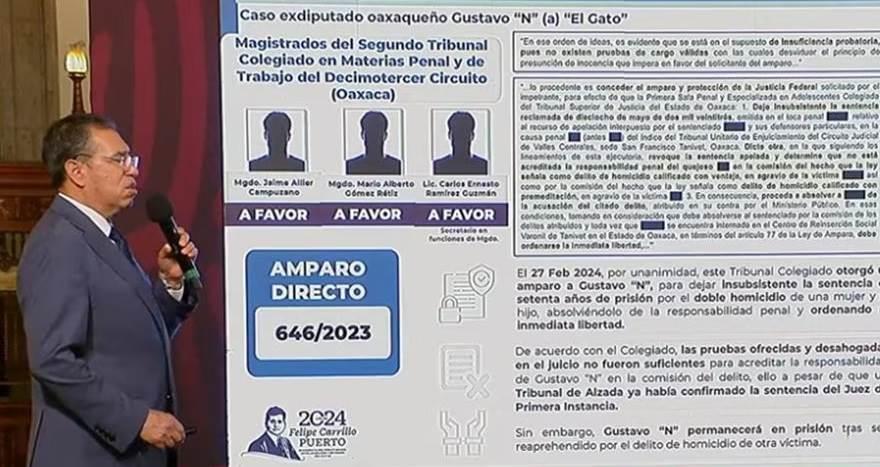 Exhiben casos en donde jueces favorecieron a presuntos delincuentes Exhiben casos en donde jueces favorecieron a presuntos delincuentes