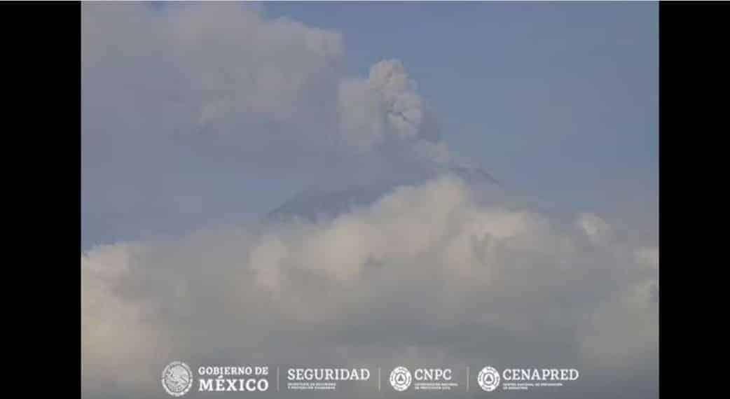 Popo registra 2 sismos volcanotectónicos Popo registra 2 sismos volcanotectónicos