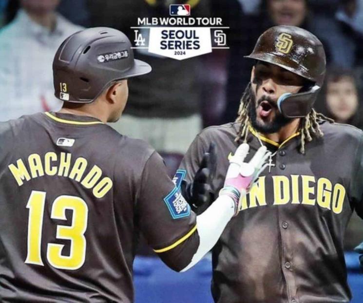 Vencen Padres de San Diego a Dodgers en Corea del Sur