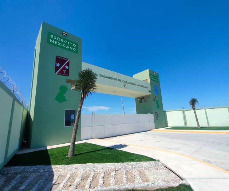 Inauguran regimiento militar en Cerralvo