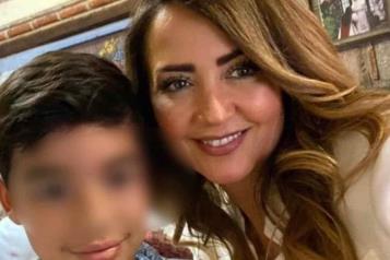 Se despide Andrea Legarreta de sobrino que falleci&oacute; en accidente