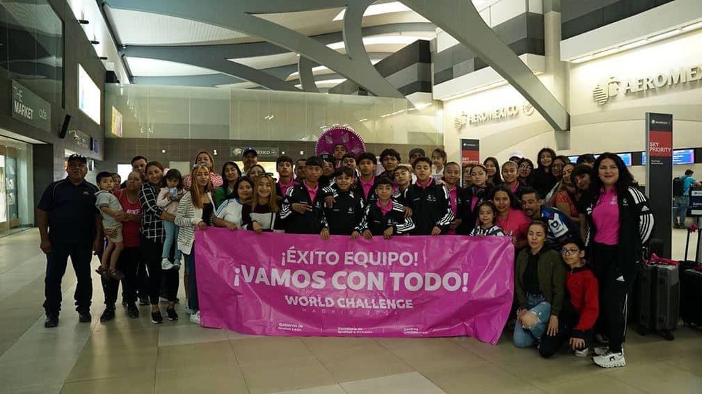 Van jóvenes de Centros Comunitarios a Desafío Mundial en Madrid