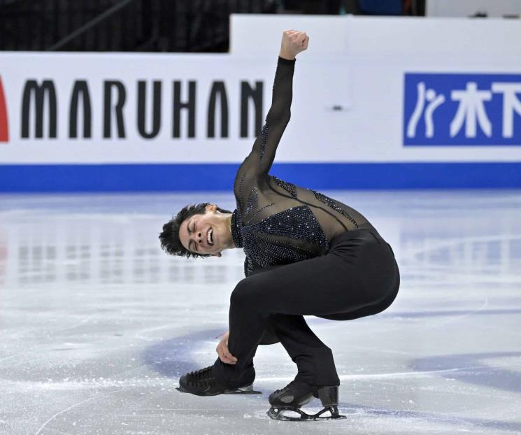 Brilla Donovan Carrillo en la final del Mundial de Patinaje Brilla Donovan Carrillo en la final del Mundial de Patinaje