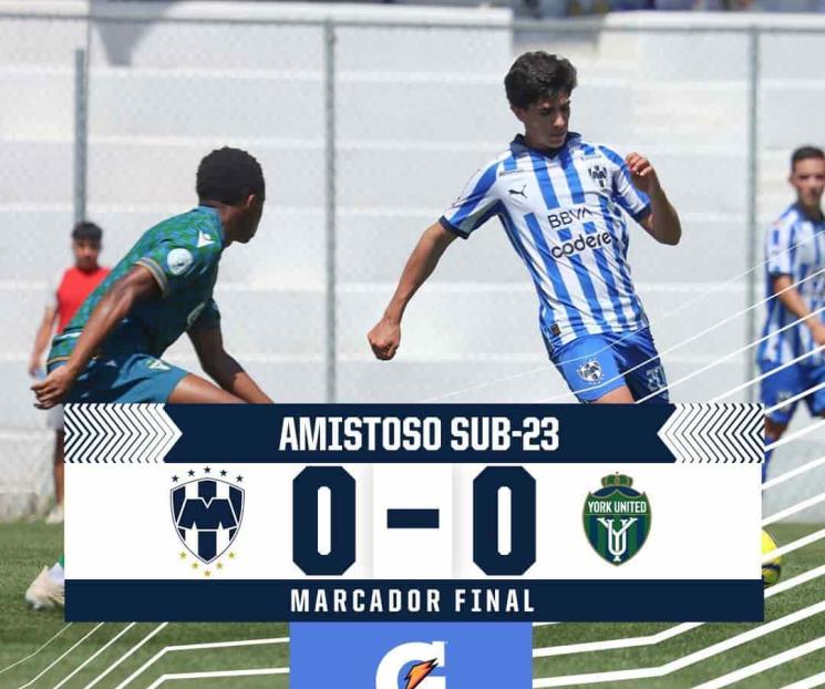 Igualan los Rayados Sub-23 en contra de las Chivas