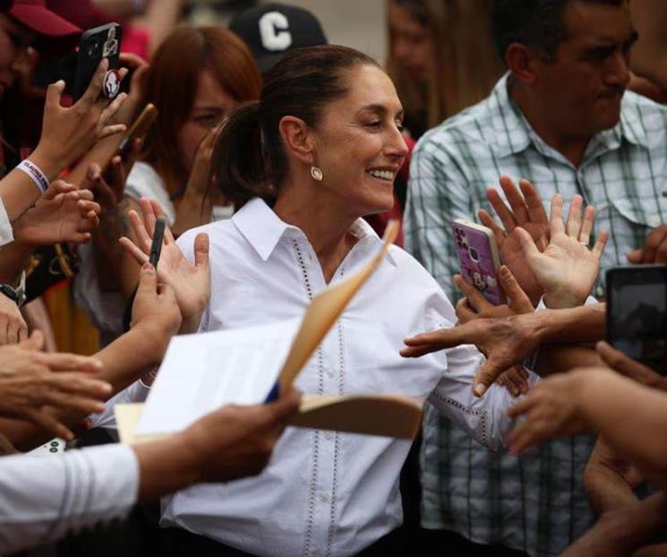 Se hipoteca el futuro al recibir una despensa: Claudia Sheinbaum