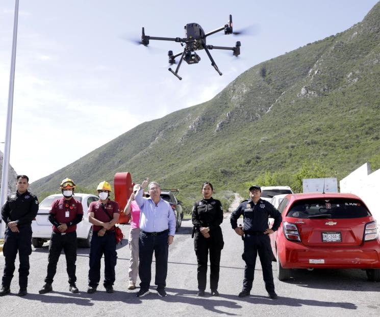 Arma Escobedo operativo en las ‘faldas’ del Cerro del Topo