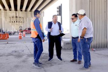 Avanzan obras en el Tri&aacute;ngulo Norte