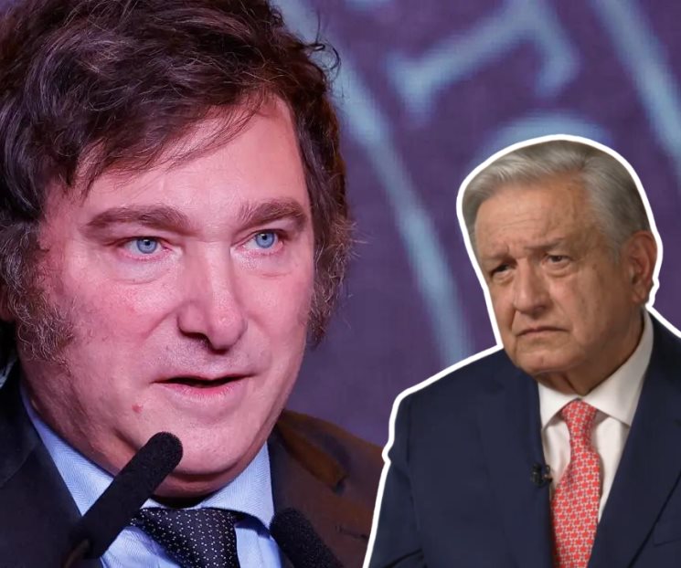 Llama Javier Milei ignorante a López Obrador