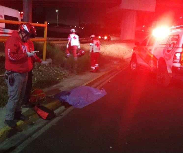 Lo atropellan y muere en la Av. Morones Prieto Lo atropellan y muere en la Av. Morones Prieto