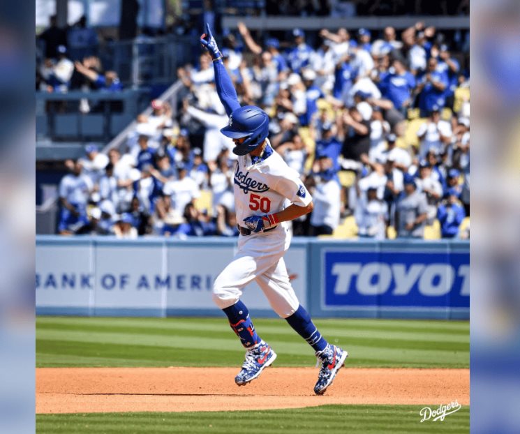 Brillan los Dodgers en el Opening Day de las Grandes Ligas