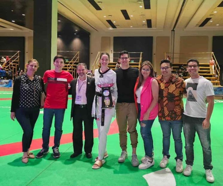Atleta regia suma 15 años siendo campeona nacional en Taekwondo 