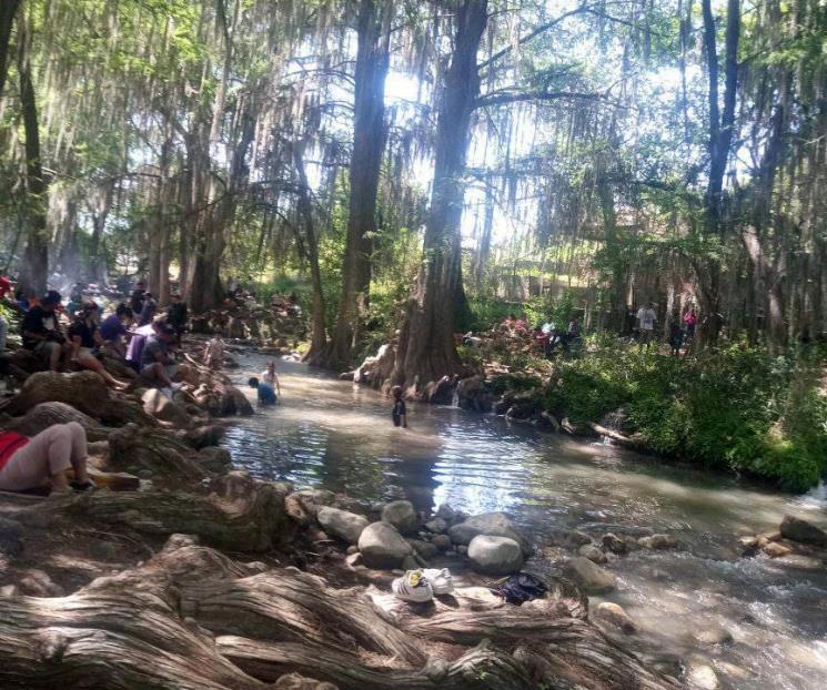 Saturan acceso al río Ramos