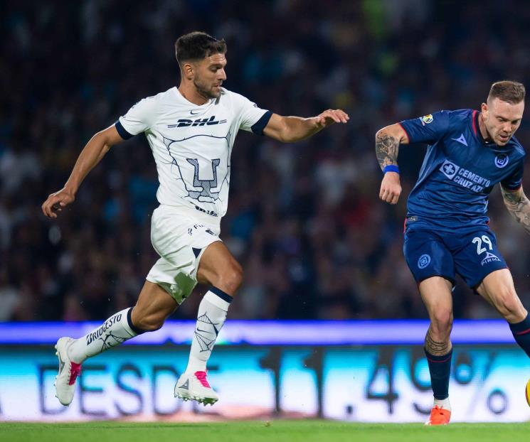 Pumas y Cruz Azul, sin goles