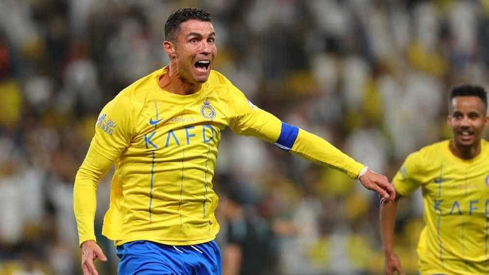 Brilla CR7 con tres goles y gana el Al Nassr