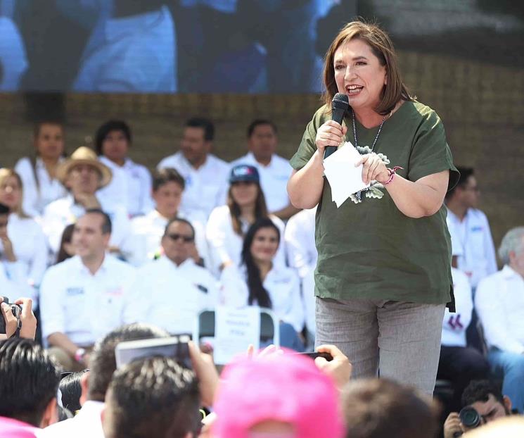 Vamos a poner fin al Huachicol, dice Xóchitl Gálvez
