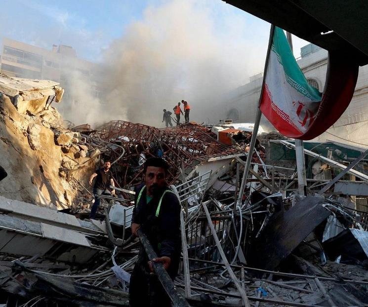 Mueren ocho personas en ataque israelí al consulado de Irán en Siria