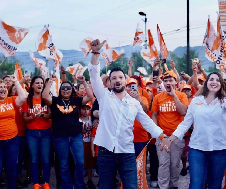 Inicia campaña Miguel Dávila en García