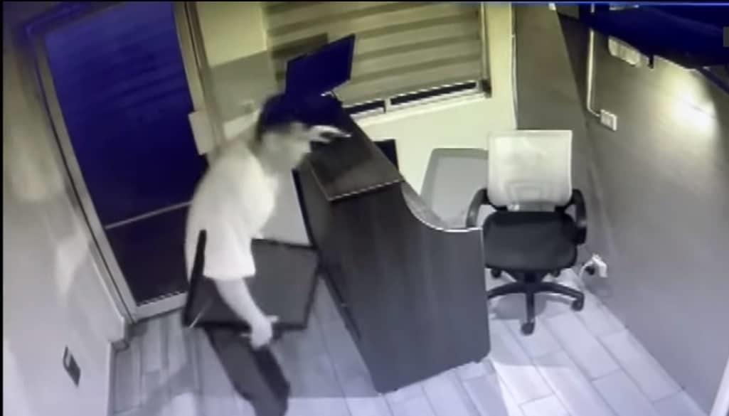 Comete ladrón robo cuantioso en un gimnasio