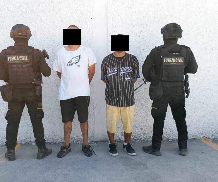 Detienen a dos hombres tras persecución en Pesquería,