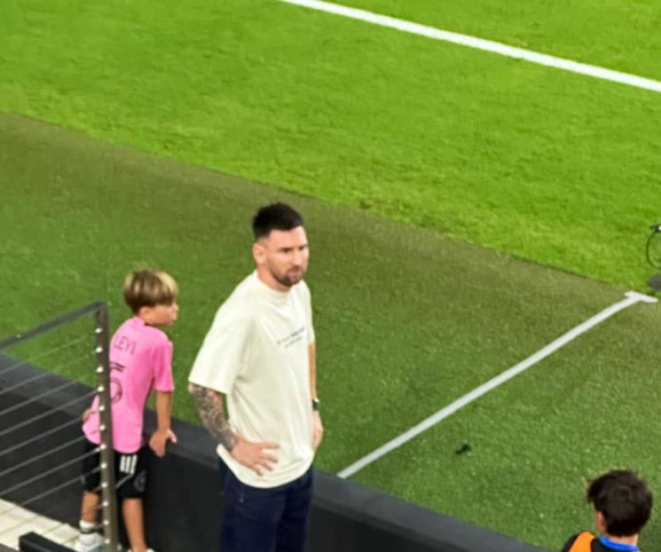 Encaró Messi a Fernando Ortiz
