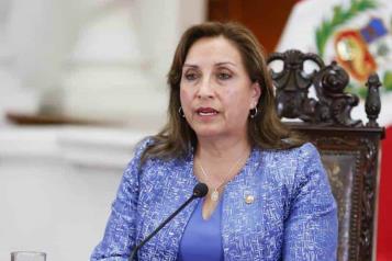 Dina Boluarte es interrogada por la Fiscal&iacute;a de Per&uacute; por caso Rolex