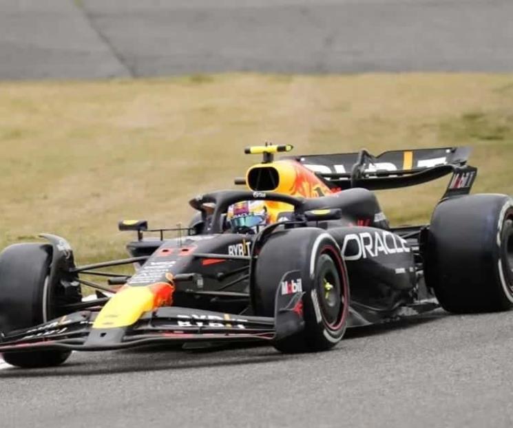 Es Checo  el segundo más rápido en práctica uno de Japón