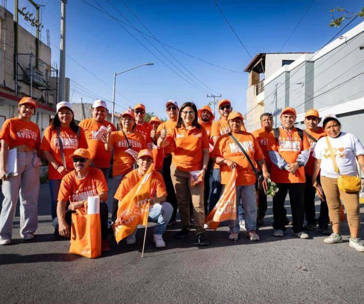 Ofrece Sandra Pámanes mejorar seguridad en Distrito 6