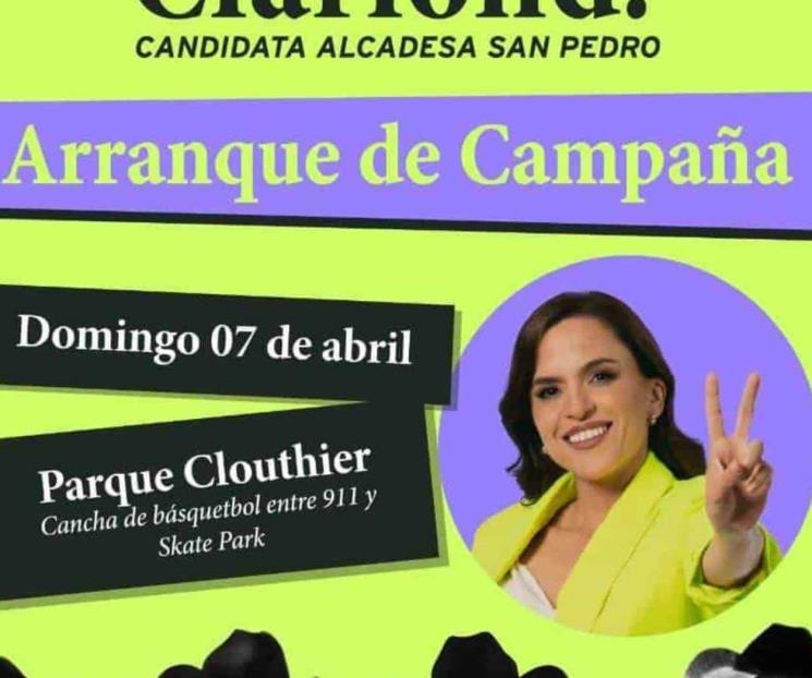 Invita Vivianne a su inicio de campaña en el poniente