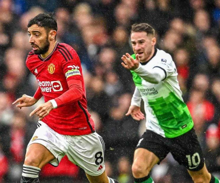 Liverpool empata con el United y Arsenal es el líder de la Premier