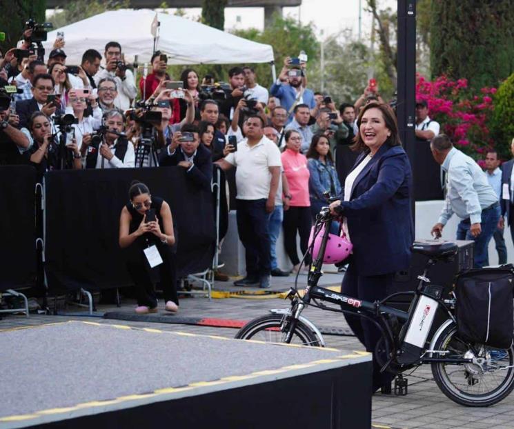 Primer debate presidencial: Llegan los tres candidatos al INE