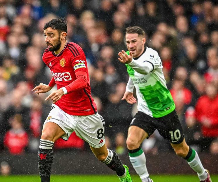 Liverpool empata con el United