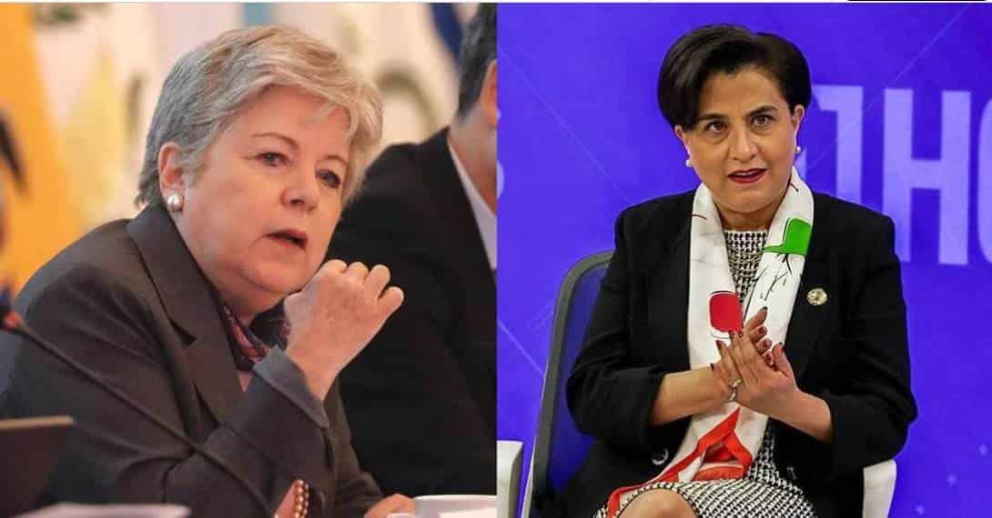 Alicia Bárcena choca con canciller de Ecuador