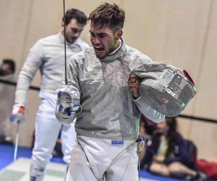 Logra atleta mexicano plaza olímpica en Esgrima