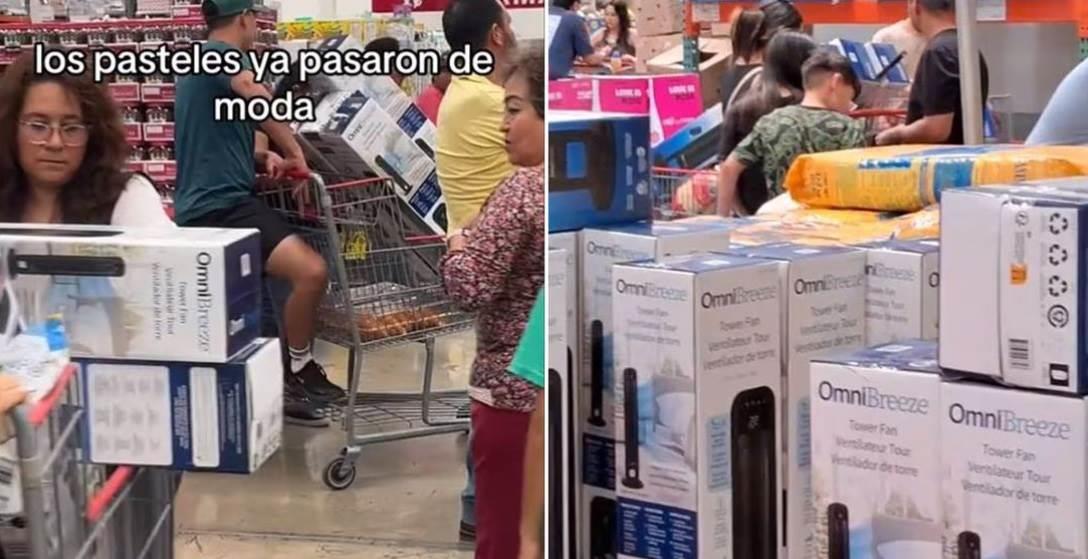 Captan a revendedores comprando decenas de ventiladores en Costco