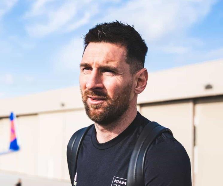 Ya llegó Lionel Messi a Monterrey 