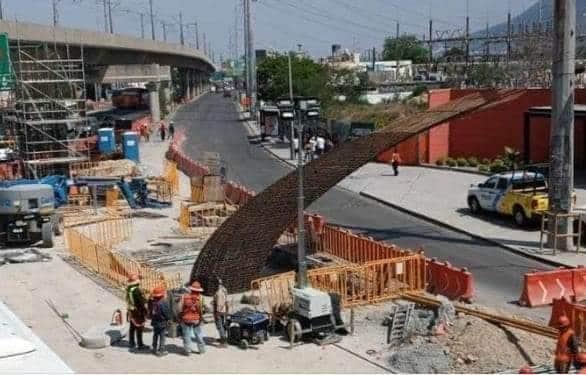Se inclinan varillas de la L6 del Metro; descartan daños