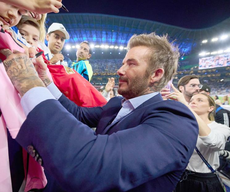 Beckham presencia la derrota de su Inter Beckham presencia la derrota de su Inter
