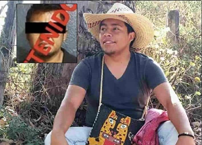 Anuncia AMLO detención del policía asesino de normalista 