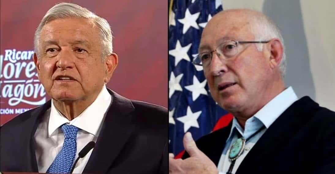 AMLO coincide con Ken Salazar sobre asalto a embajada mexicana