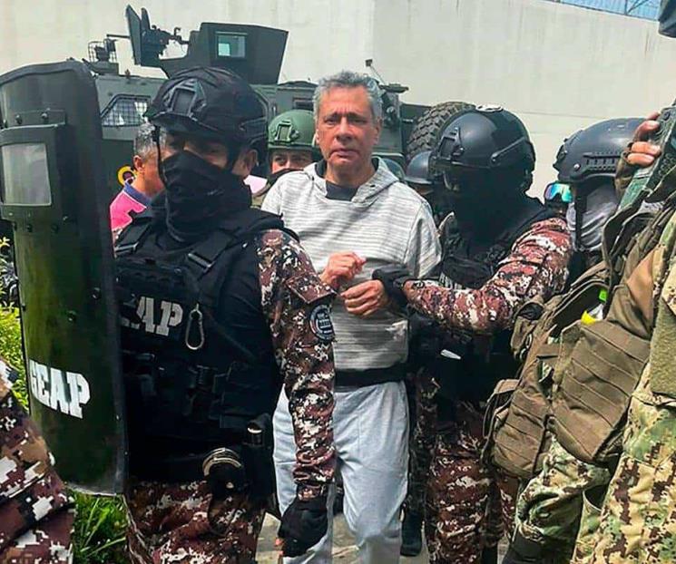 Reconocen detención de Glas fue ilegal, pero seguirá preso