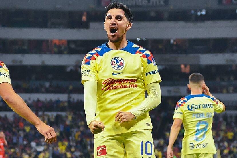 América goleó al Toluca