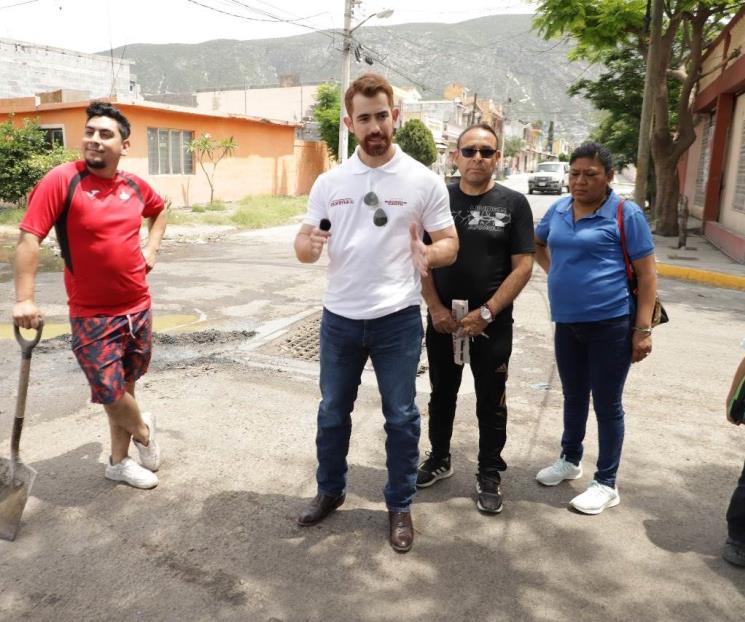 Ofrece Mauricio Cantú acabar con problemas de drenaje