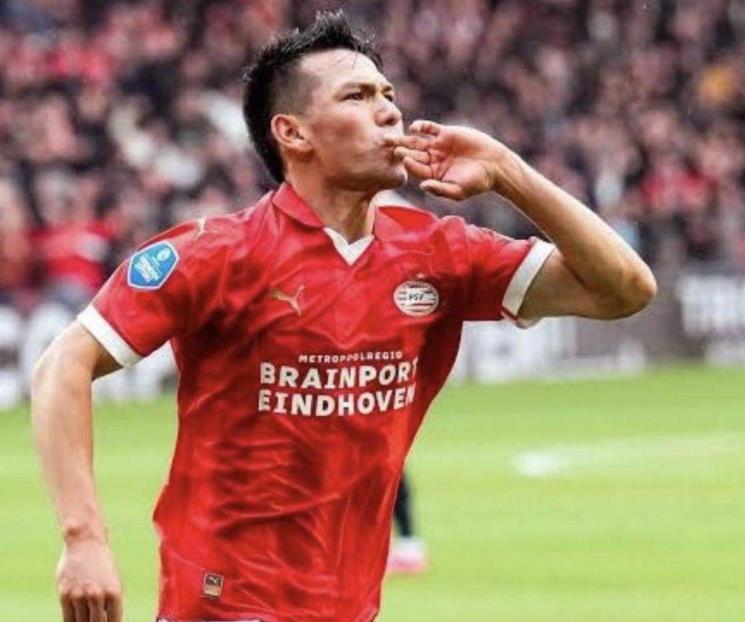 Anota ‘Chucky’ Lozano y el PSV está cerca de ser campeón en Holanda