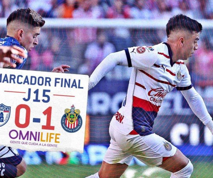 Chivas da la sorpresa y vence a Pachuca