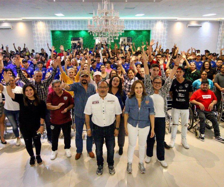 Destrabará Clara Luz apoyos a deportistas